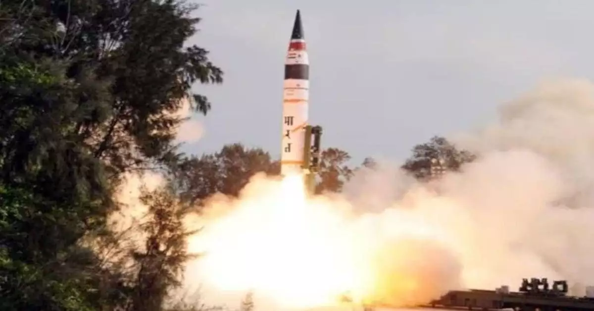 Operation Divyastra: First test of Agni-5 missile successful
