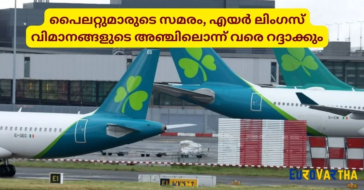 Lots of Aer Lingus Flights Could get Cancelled