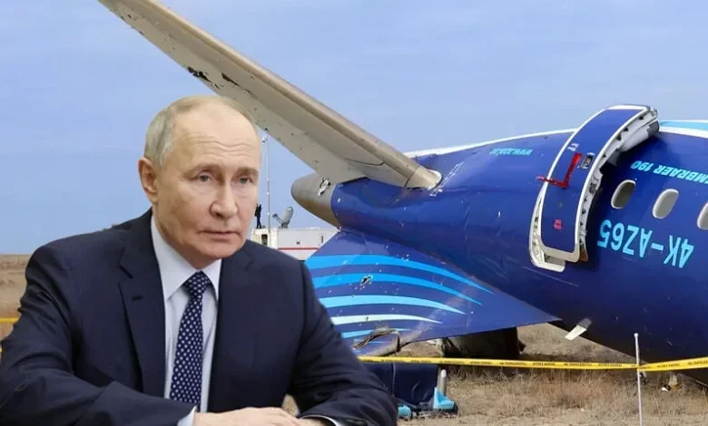 putin apologizes for azerbaijan plane crash incident