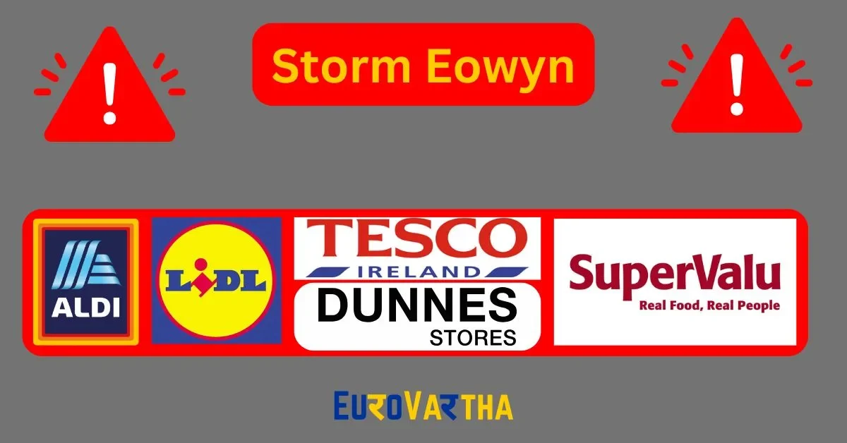 complete guide to supermarket closures across ireland during red weather warning eurovartha