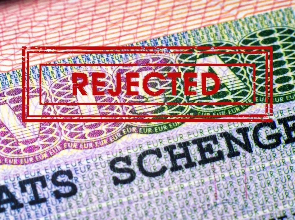 schengen visa rejected