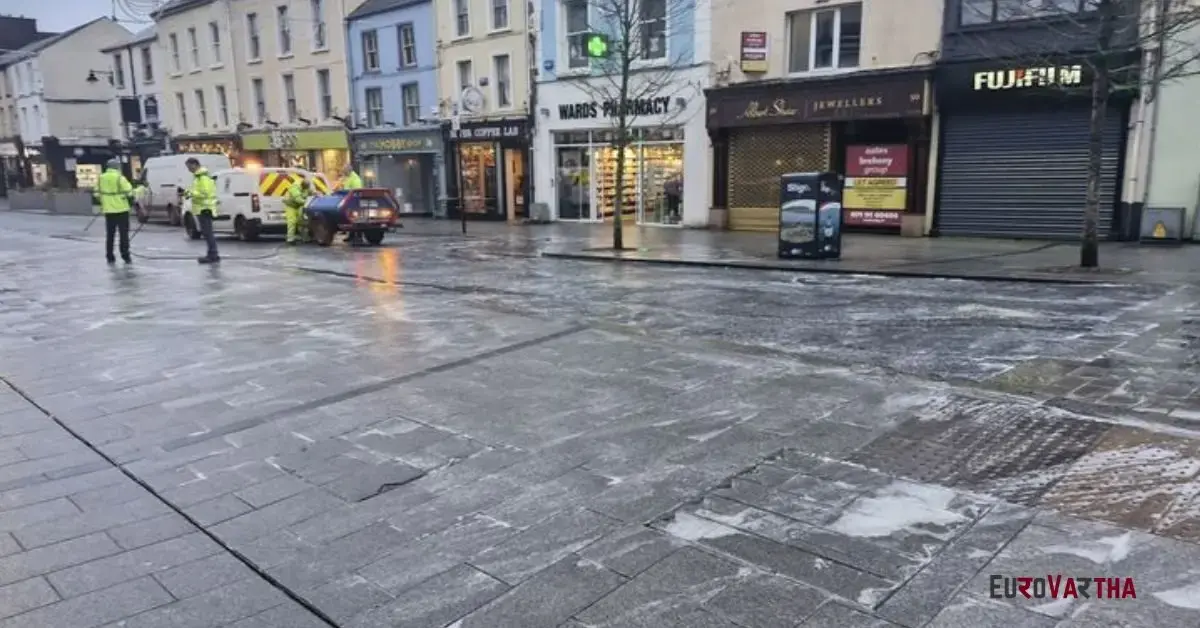 major oil spill closes o’connell street, causes severe traffic disruption in sligo.